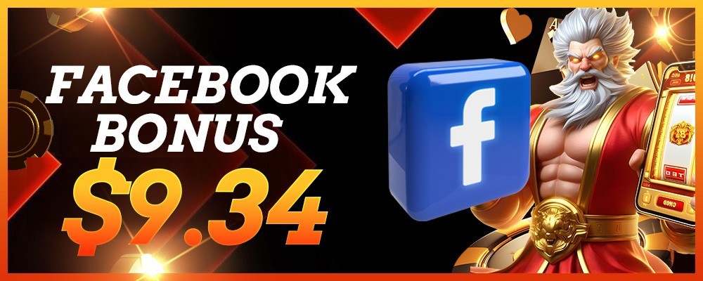 FACEBOOK BONUS $9.34